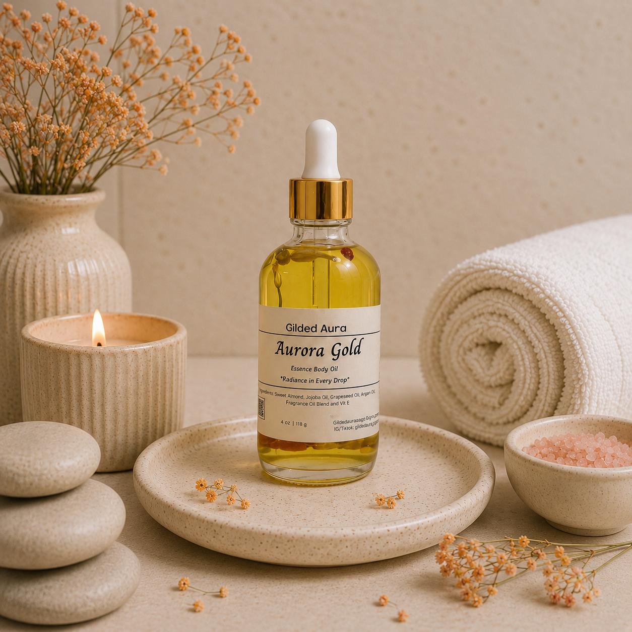 Aurora Gold Body Oil